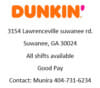 Dunkin Suwanee Dunkin Suwanee